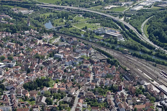 Luftbild Plochingen